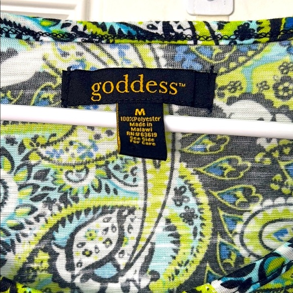 EUC Women’s Goddess 3/4 Sleeve Blouse - Picture 4 of 4